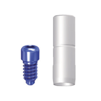 Calcinable pilar cónico 10º rotatorio Osseous Mini-Inhex Mini con tornillo