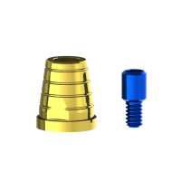Interfase pilar cónico Multiunit Osseous Std-Inhex Std-Inhex Maxi con tornillo