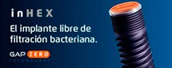 InHEX: El implante con gapZero libre de filtración bacteriana